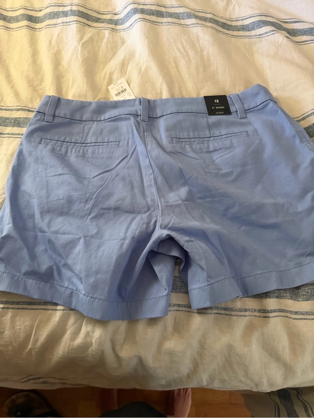 J. Crew Sky Blue Chino Bermuda Shorts